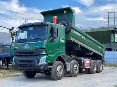 XE TẢI BEN CHENGLONG H7 8X4 350HP THÙNG U 14 KHỐI 